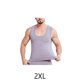 thumbnail image 2 of Qarigey Chaleco Cómodo Transpirable Sudor Realsing Chaleco Moderno Simplemente Ocio Interior Sin Mangas Ciclismo Escalada Correr Montar Camisetas Gris claro 2XL Qarigey AP013681-05, 2 of 6