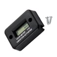 thumbnail image 3 of Digital Tachometer with LCD Display for Car Use Black Plastic Engine Tach Hour Meter 0.1in, 3 of 9