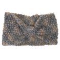 thumbnail image 1 of Gorro do para mujer, gorro de esquí, gorro de punto con , diadema, calentador de Gris Colco Las vendas para las mujeres, 1 of 8