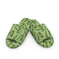 thumbnail image 2 of Psesaysky Pickle Print Slippers for Women Memory Foam House Bedroom Soft Open Toe Slides Sandals Shoes Trendy Gift for Womens Anti-Skid Sole, Size 10.5-11.5, 2 of 7