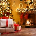 thumbnail image 4 of AYktou Christmas Decorations,Christmas LED Light Decoration With Suction Cup Hook Christmas Tree Snowflake Snowman Battery Powered Indoor Bedroom Window Display Holiday Lights Warm White, 4 of 6