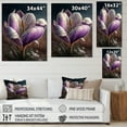 thumbnail image 4 of Designart Blooming Crocus I Canvas Wall Art, 4 of 5