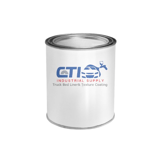 Bright White Urethane SprayOn Truck Bed Liner & Texture Coating, 4