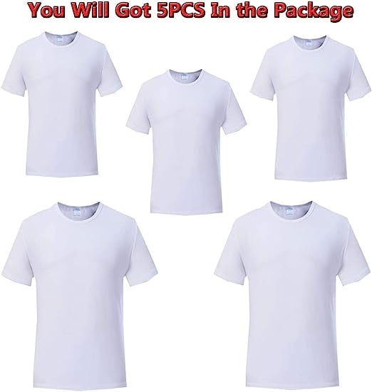 blank white tshirts