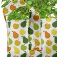 thumbnail image 2 of Fruits Grow Bags 5-Pack, Apple Pears Fresh Garden, Heavyduty Fabric Pots with Handles for Plants, 2 Sizes, Hunter Green Yellow, by Ambesonne, 2 of 3