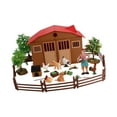 thumbnail image 5 of shamjina Animal Figurines Set Barn Farm Toys Playset for Baby 3 4 5 6 7 Year Old Kids, 5 of 8