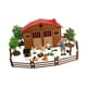 thumbnail image 5 of Juego de figuras de animales de granja Hugo juguete educativo para niños y niñas en edad preescolar, 5 of 10