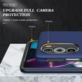 thumbnail image 6 of Moto Edge Plus 2022 Case for Motorola Moto Edge 30 Pro Case  Grade Shockproof Built-in Ring Holder Kickstand Car Mount Protective Case for Edge Plus 2022 Edge 30 Pro Phone Case (Blue), 6 of 8