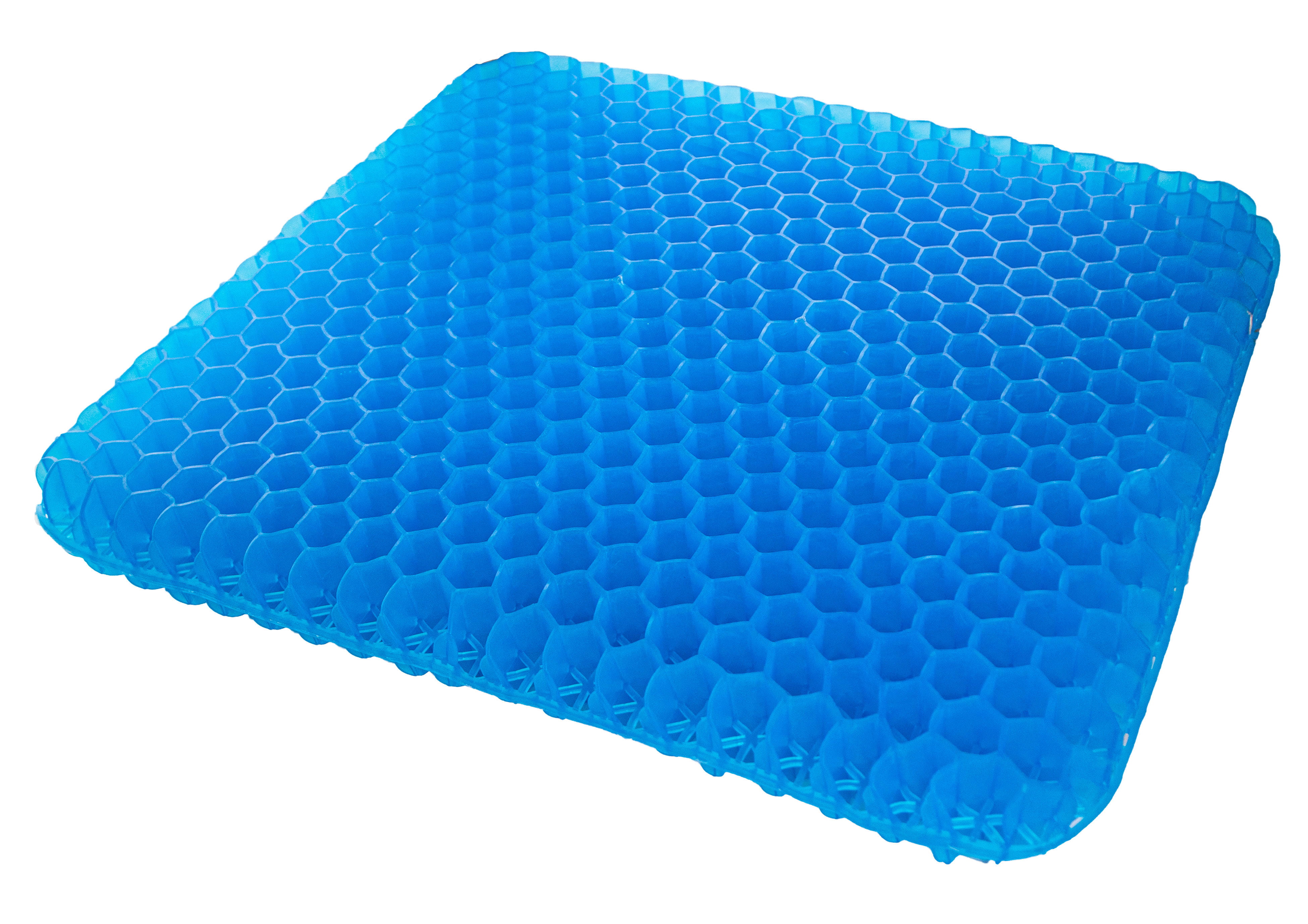 Gel Seat Cushion for Long Sitting - Portable Gel Cushion with Ergonomic  Honeycomb Design - Large Size 16 x 13 x 1.75 Gel Seat Cushions for  Pressure