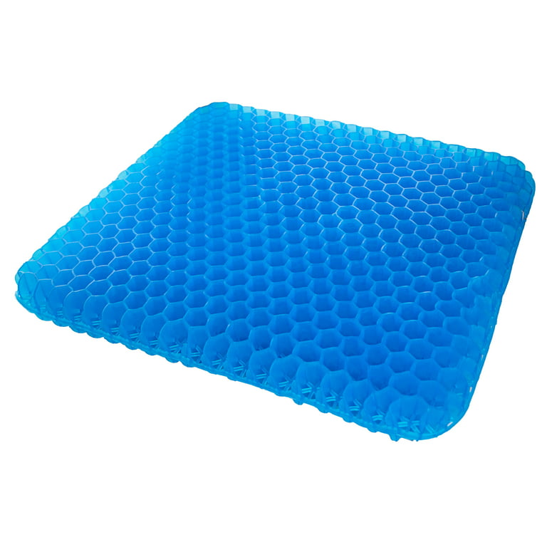 Honeycomb Cooling Premium THICK Gel Support Seat Cushion with Non