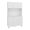 White, variant on Wilson 6 Door Multi-Functional Kitchen Microwave Pantry Cabinet with One Drawer