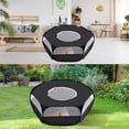 thumbnail image 4 of Small Animals Playpen, Breathable Mesh Visually Zippered Pet Cage Foldable Waterproof Exercise Fence for Kittens Puppies Rabbits Hamsters, 4 of 5