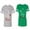 Men Heather / Women Green, variant on Her Beauty His Beast Matching Couple Cotton Jerseys (Men Heather / Women Black) (Men S / Women S)