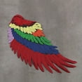 thumbnail image 5 of 1 Pair Sequins Large Wing Wing Sewed on Big Patches Appliques Iron on Wing for Jackets Coat Cloth Cosplays Wing, 5 of 8
