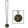 Beistle Pirate Party Beads with Pirate Coin Medallion (Case of 12)