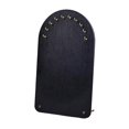 thumbnail image 3 of Organizador de collares, soporte para joyas, expositor de almacenamiento con 10 ganchos, organizador resistente. Negro, 3 of 9