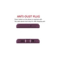 thumbnail image 6 of Tekcoo Shockproof Silicon Rugged Cell Phone Case for Samsung Galaxy A13, Burgundy, 6 of 6