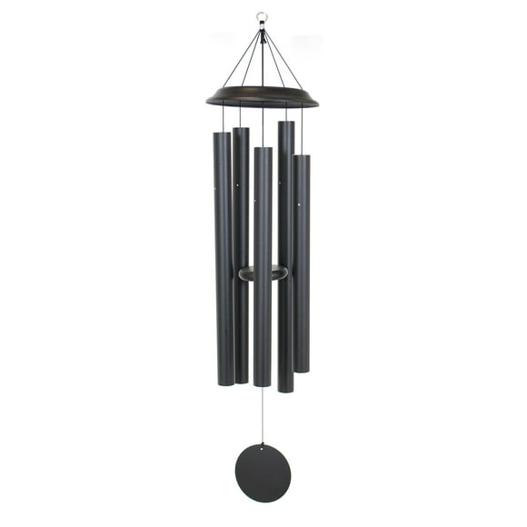 Shenandoah Melodies par Wind River – Carillon Noir de 59 Pouces pour Patio, Jardin, et Décoration Extérieure (Carillon en Aluminium) Fabriqué aux États-Unis
