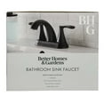 thumbnail image 6 of Better Homes & Gardens Simple Flair 4" Centerset Bathroom Faucet in Matte Black, 6 of 9
