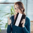 thumbnail image 6 of CoreLiving A5 Hardcover Spiral Notebook College Ruled Lined Journal 200 Pages 6.3" x 8.6" for Professional Work Note Taking & Journaling for Women Men Black, 6 of 9