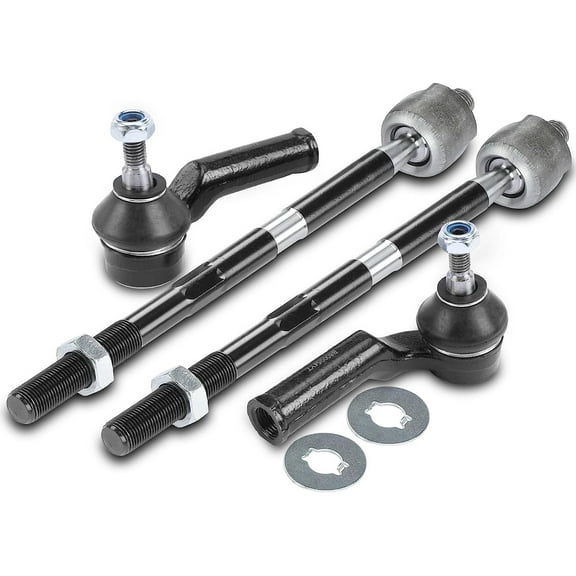 A-Premium Inner and Outer Tie Rod End Kit Compatible with Lincoln MKC 2015 2016 2017 2018 2019 4-PC Set