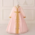 thumbnail image 5 of Gelikeya Girls Abaya Long Sleeve Prayer Dress Dubai Robe 2026 Eid Eid Kaftan for 2-8 Years Pink, 5-6 Years, 5 of 9