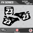 thumbnail image 3 of Kalair GFX Graphics Kit for Suzuki RM250 (1989-1992) Fh Series, 3 of 5