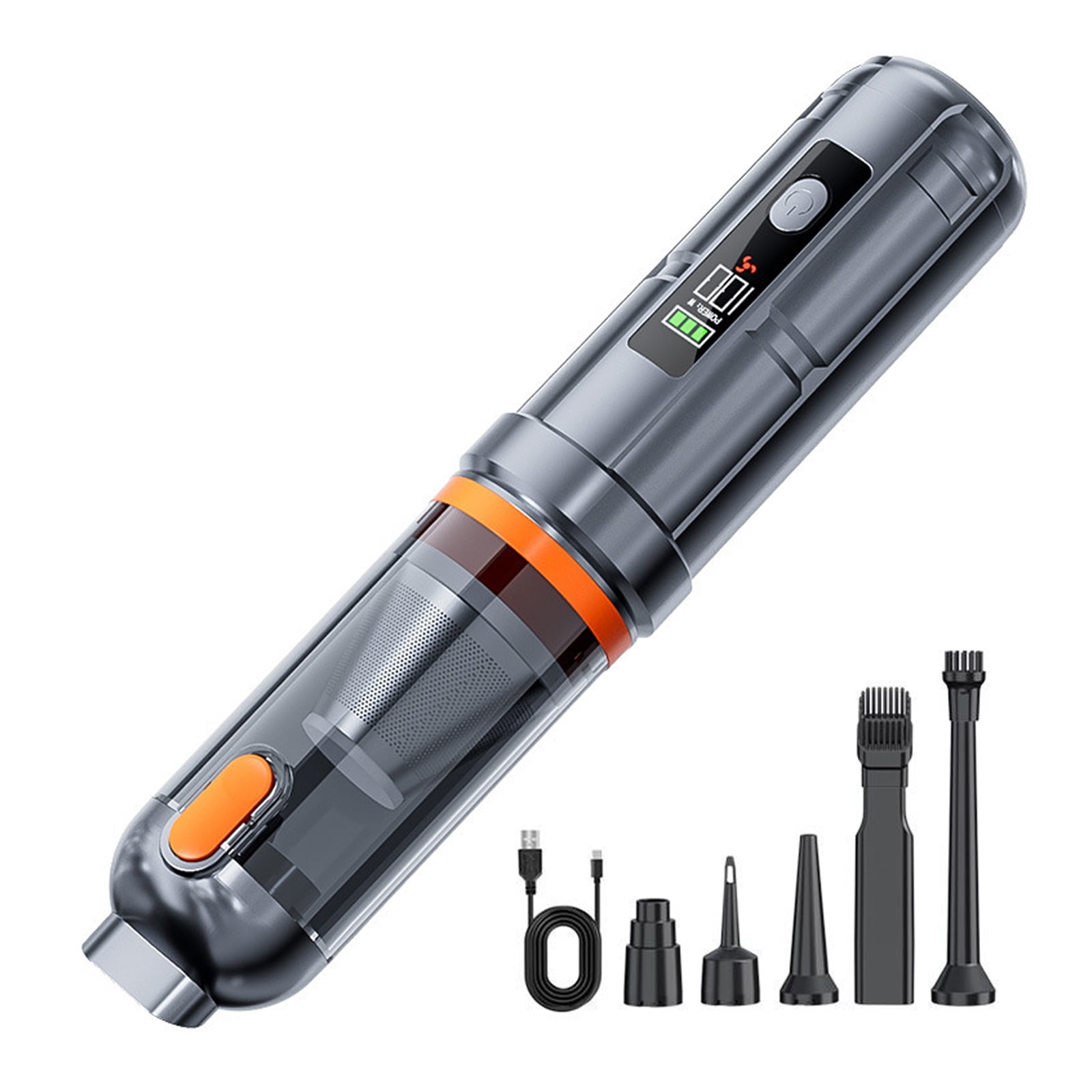 Auto Interior Vacuum Air Blower Compressed Air Duster Keyboard Cleaner for Car Interior Handheld Cordless Cleaners