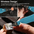 thumbnail image 4 of Cordless USB Rechargeable Engraving Pen Compact Electric Drill Pen Portable Carving Pen Adjustable Speed Engraving Machine Grinding Machine with LED Light, 4 of 8