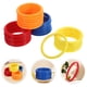 thumbnail image 2 of 24 anillos de plástico para lanzar, juego de lanzamiento de anillos para niños, para juegos al aire libre en jardín de infantes (color aleatorio), 2 of 7