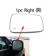 thumbnail image 1 of Left or Right Driver or Passenger Door Side Heated Wing Mirror Glass Rearview Rearview Plate for Dodge Ram 1500 2500 2010-2019 1pc Right, 1 of 6