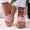 Pink, variant on Slides for Women,Slides Shoes,Peep Toe,Platform,Solid,Casual,Pink,6