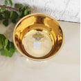 thumbnail image 2 of Indian Art Villa Brass Bowls Set of 2 with Embossed & Beaded Design, Flat Bottom, 7.43 Oz Capacity, Decorative Bowl, 2 of 4