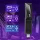 thumbnail image 4 of Adaptador USB AX5400 WiFi 6E, Tarjeta WiFi Inalámbrica de 5400 Mbps, Adaptador USB 3.0 WiFi6E de Triple Banda de 2,4 G/5 G/6 GHz para Win10 y Win11, 4 of 5