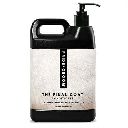 UPC: 0051497226398 | Pride and Groom The Final Coat Dog Conditioner – Formulated with All Natural Ingredients to Untangle and Nourish Any Coat for Improved Manageability and Long Lasting Shine – 128oz