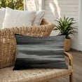 thumbnail image 6 of Creative Products Black Streaks 14x20 Indoor / Outdoor Pillow, 6 of 9