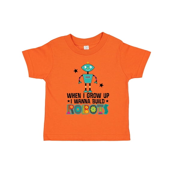Inktastic Future Robot Builder Robotics Engineer Boys or Girls Toddler T-Shirt
