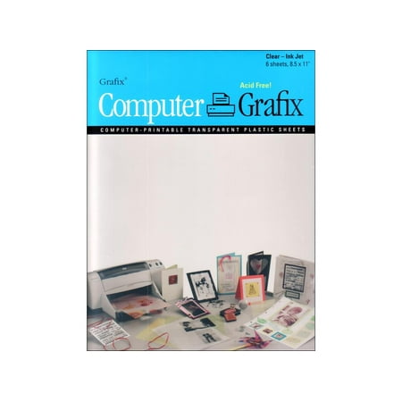 - Grafix Computer Transparent Film Ink Jet 8.5x11