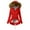 11 Red, variant on Feimerou Womens Parka Coats Thicken Fleece Lined Mid Length Winter Coat Insulated Anoraks Faux Fur Hooded Jacket with Pockets