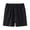 Black, variant on XEGLSBU Mens Swim Trunks with Liner 11 Men's Spring Solid Color Slim Shorts Cotton and Linen Tether Pants Army Green Size M