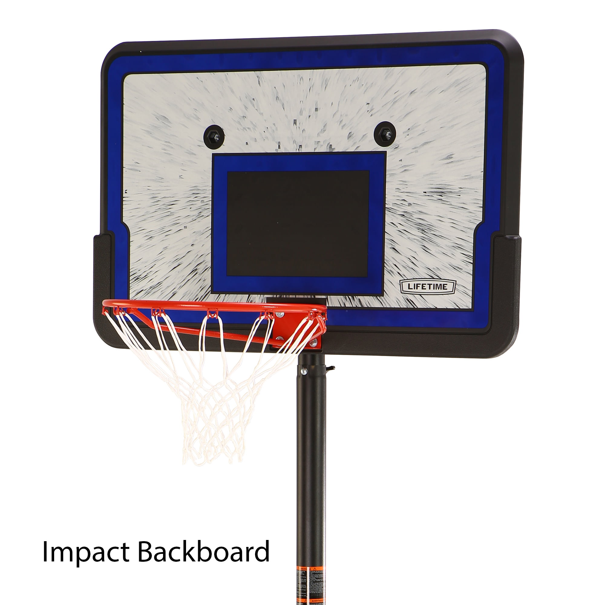 Lifetime Portable Basketball Hoop with 44in Impact Backboard 