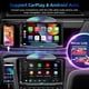 thumbnail image 2 of Estéreo para automóvil de doble DIN con reproductor de CD/DVD: CarPlay y Android Auto, audio para automóvil con Bluetooth, pantalla táctil HD de 7 pulgadas, cámara trasera, USB/TF/AUX, subwoofer, rece, 2 of 5