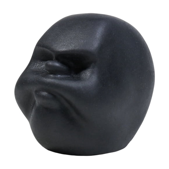 EQWLJWE Squishy Squeeze Toys,Squishy Dumpling Stress Ball Slow Rising Soft Stress Relief Fidget Toy,Funny Face Human Doll Office Decompression Squeezes Toy TPR Vent Human Face Ball
