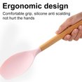 thumbnail image 4 of Juego de utensilios de cocina Worallymy espátula con mango de madera cuchara para sopa cepillo para espumadera batidor de huevos utensilios de cocina antiadherentes Worallymy JD735816767, 4 of 7