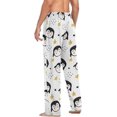 thumbnail image 5 of GZHJMY Penguin Pajama Pants for Men, Lounge Pants Lightweight Men Pajama Bottoms with Drawstring Pockets, Christmas New Year Birthday Gifts, XX-Large, 5 of 6