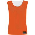 thumbnail image 1 of ASI 9718.320.L Haut Pinnie Réversible en Maille pour Jeunes, Orange et Blanc - Grand, 1 of 1