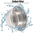 thumbnail image 2 of Reusable Stainless Steel Filter Basket, 54mm Espresso Machine Accessory, Breville Compatible, High-Quality Material, Double Cup Capacity, Convenient and Eco-Friendly, 2 of 6