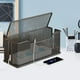 thumbnail image 1 of Box de gestión de cables Almacenamiento de cables Suministros Protector con titular del organizador de cable de tapa para sala de estar en el hogar Negro, 1 of 8