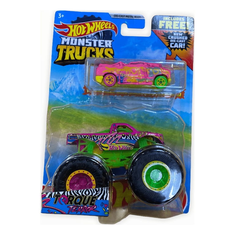 Hot Wheels Monster Trucks 5 Alarm Diecast Car (Crushed Die-Cast