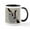 White/Black Inside, variant on CafePress - Sloth 11 Oz Ceramic Mug Mugs - 11 oz Ceramic Mug - Novelty Coffee Tea Cup